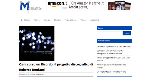 “Ogni sorso un ricordo” su MyDreams