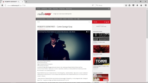 “Come George Gray” su RadioCoop