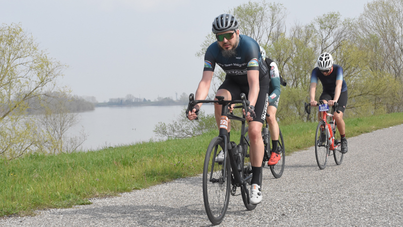 “L’uomo a pedali” alla Granfondo del Po